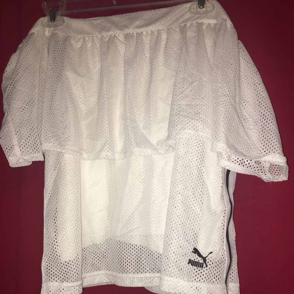 Off the shoulder shirt